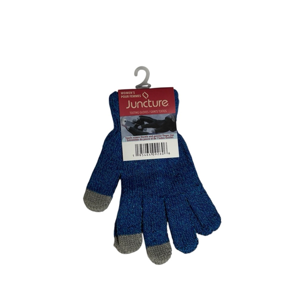 NWT Juncture blue Touch screen gloves